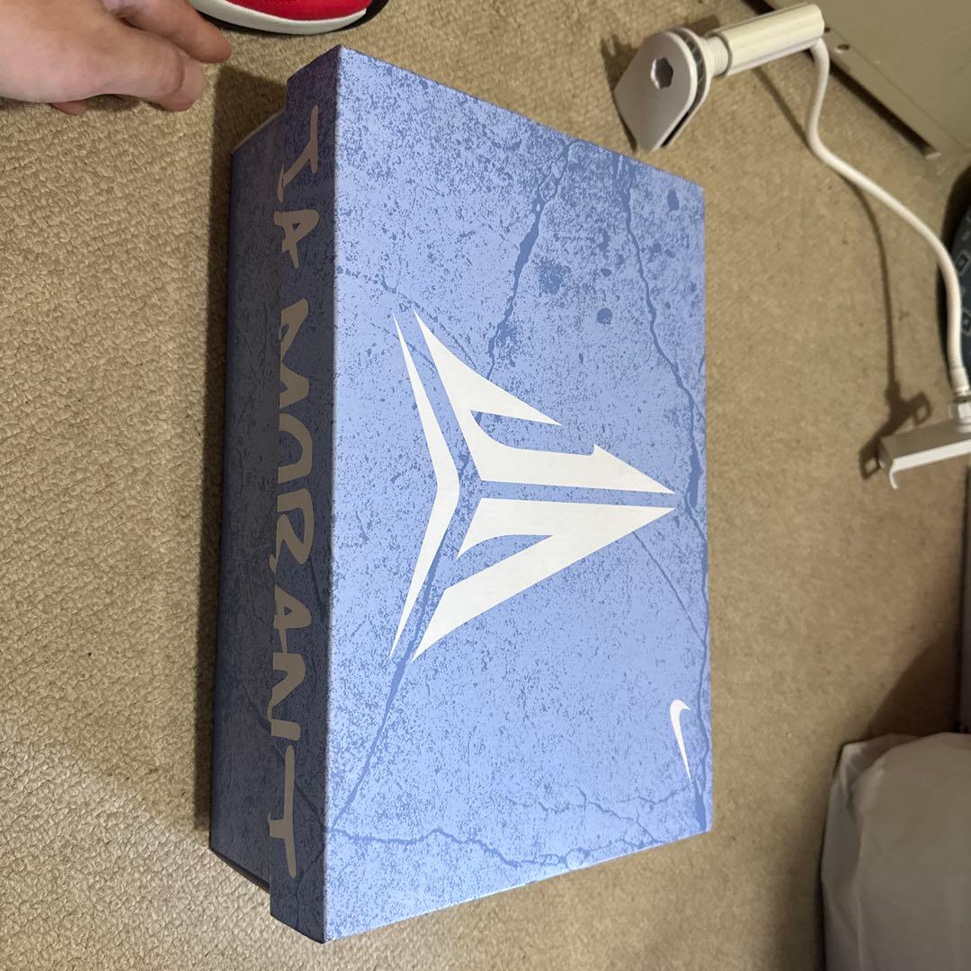 Nike JA1 バスケットボールシューズ 赤/青