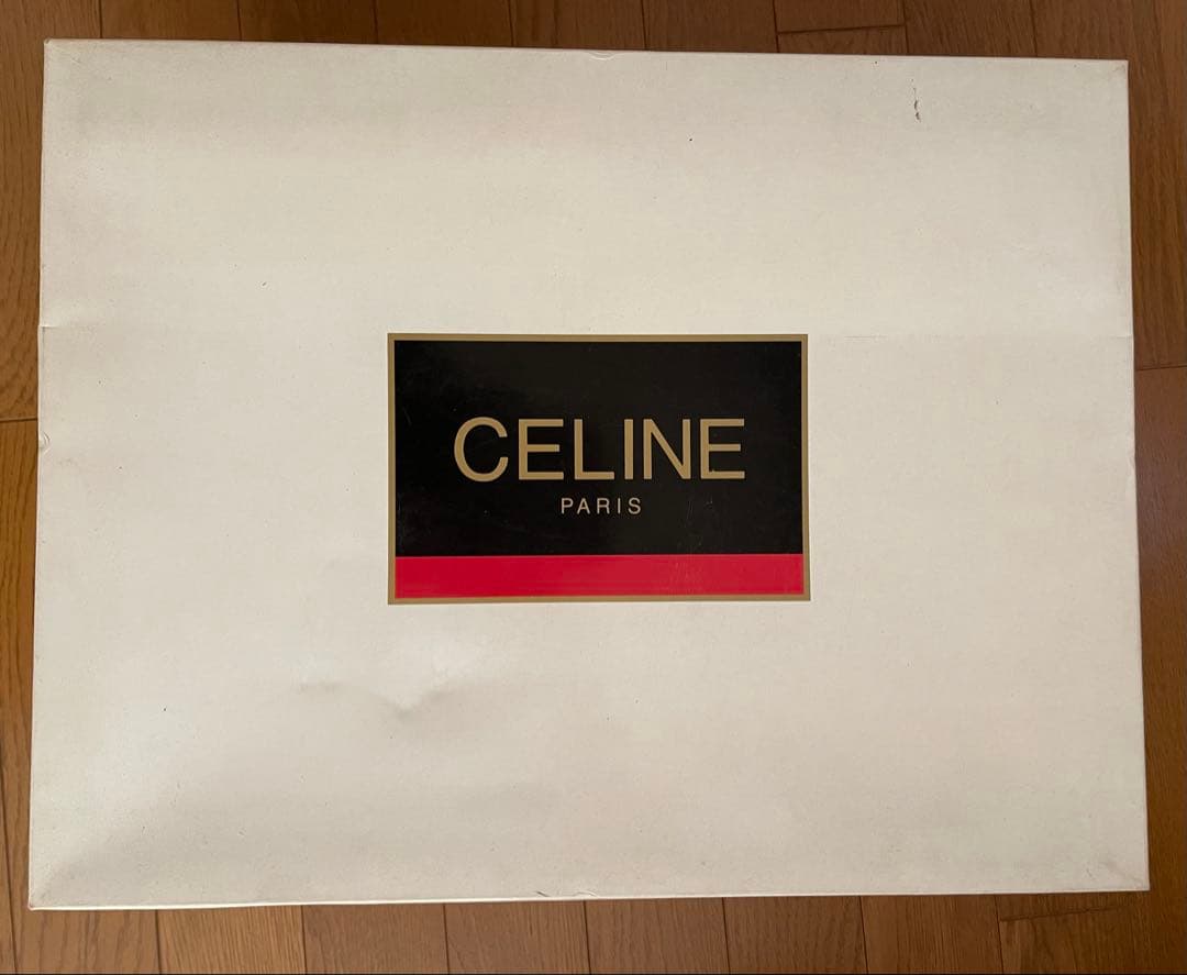 CELINE 馬車刺繍 綿毛布　ブランケット