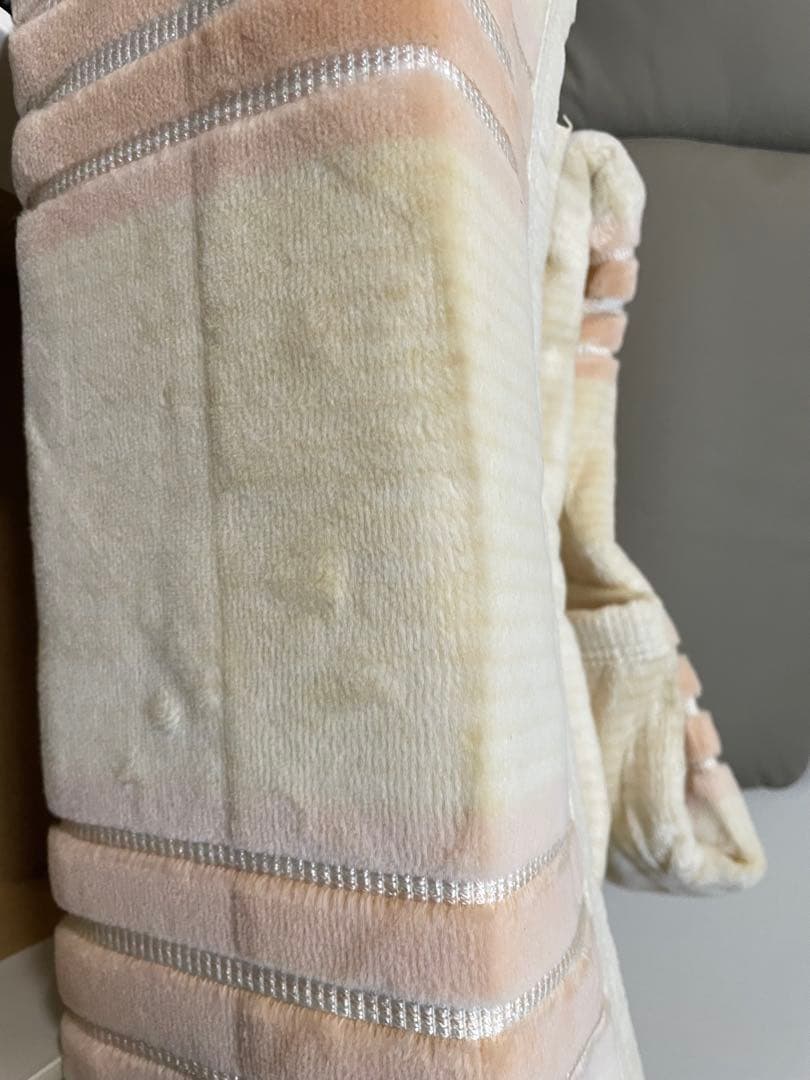 CELINE 馬車刺繍 綿毛布　ブランケット