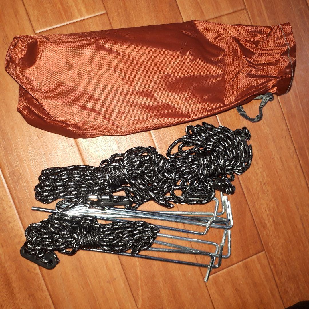 Hill Stone タープ　ペグ付き　3m×3m