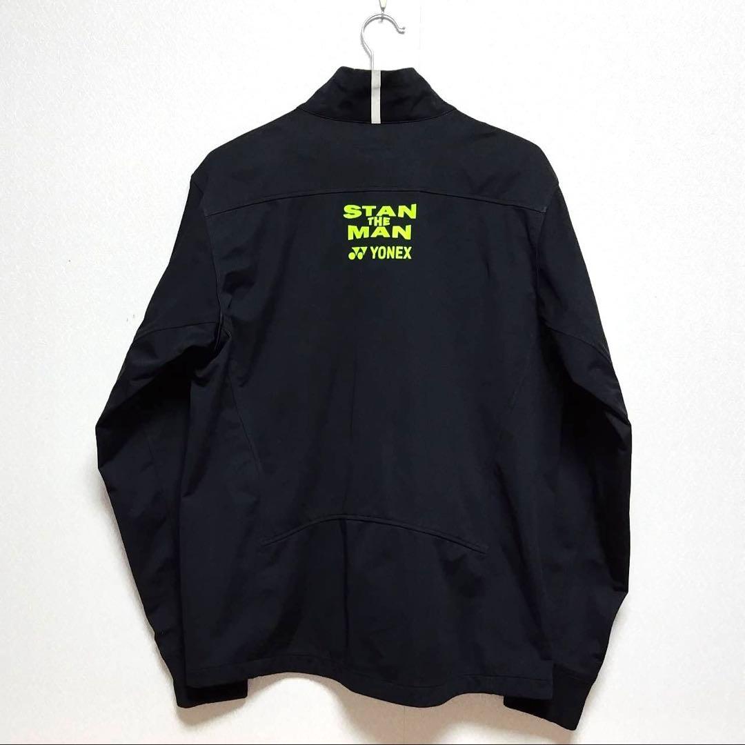 L 極美品　希少　ヨネックス メンズ　スタンワウリンカモデル　ジャケット　テニス