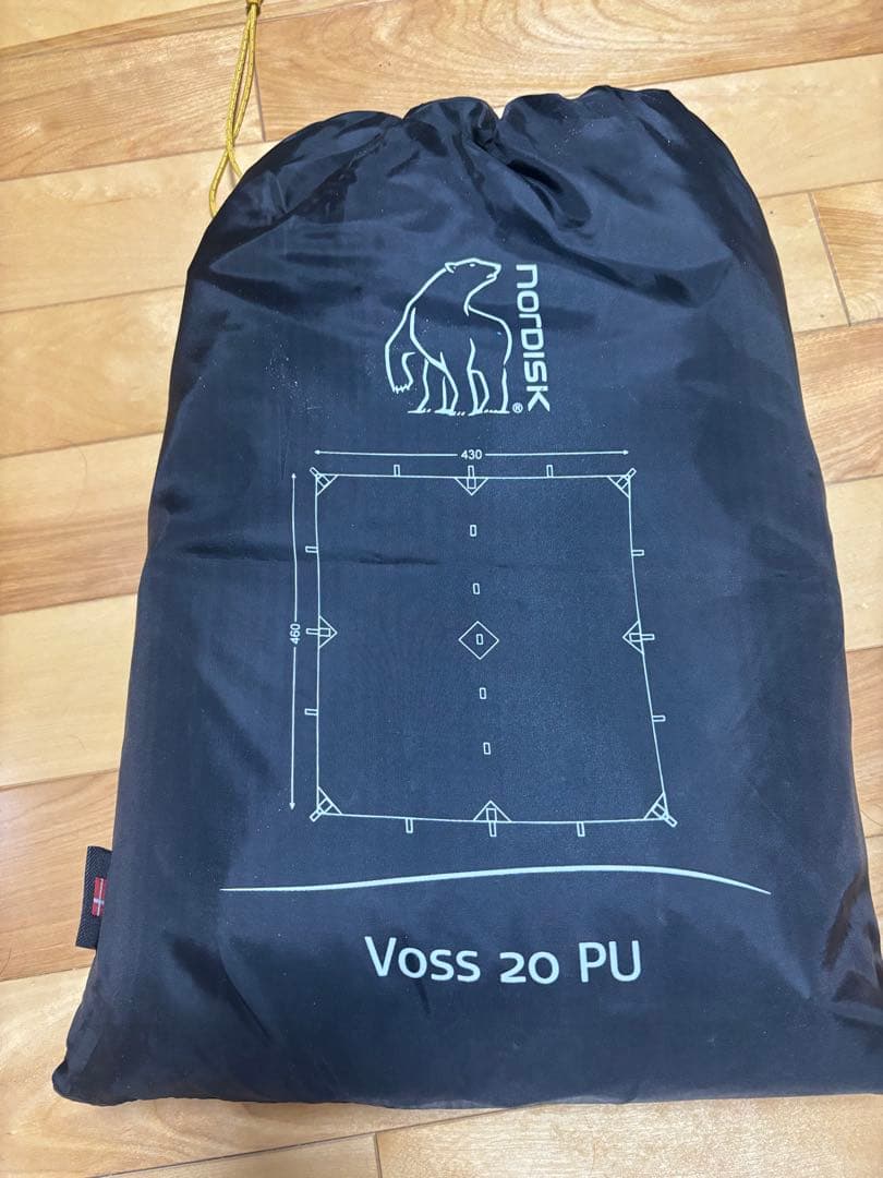 nordisk Voss 20 PU タープ