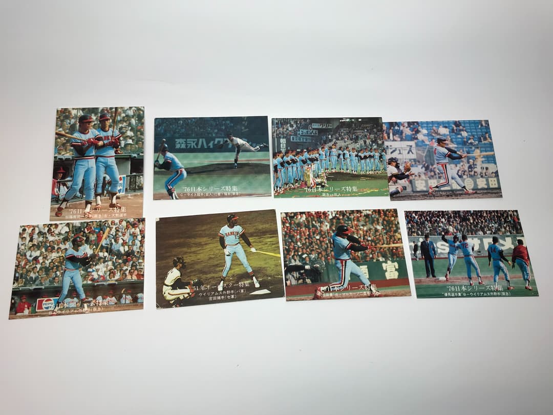 カルビー　プロ野球カード  阪急ブレーブス　1976年37枚　アルバム付き