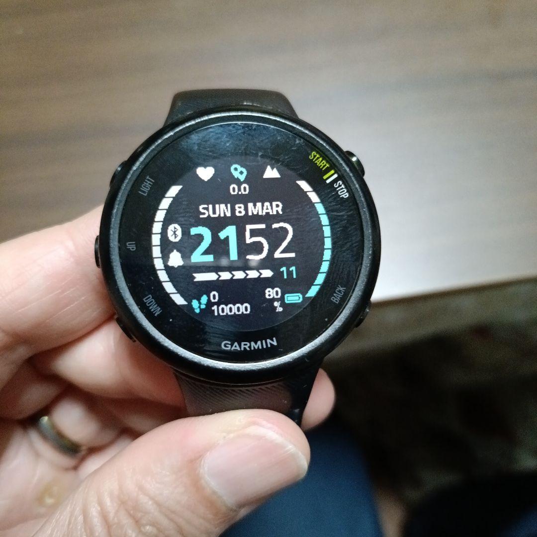 GARMIN ForeAthlete 45 心拍数モニタリング