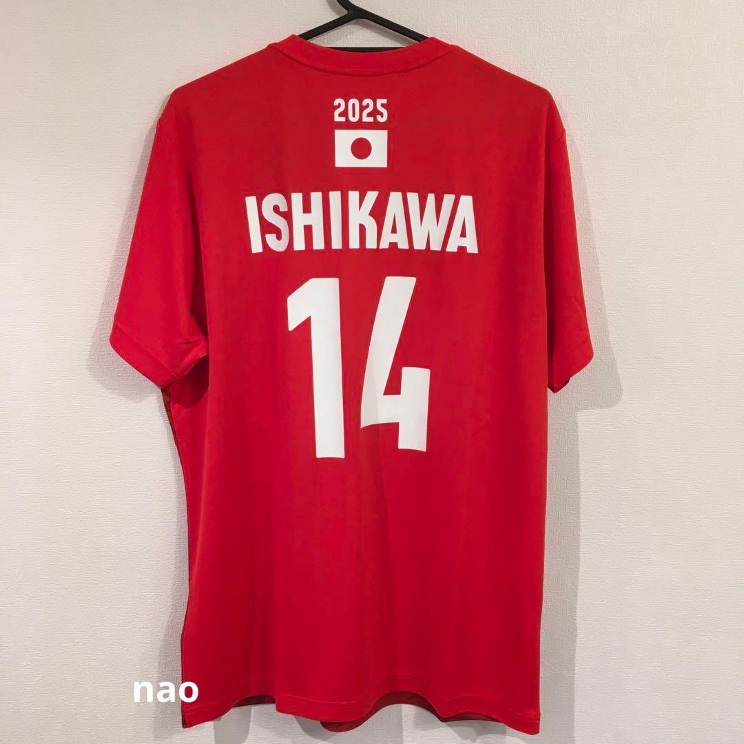 石川祐希ユニフォーム　応援Tシャツ　ネーションズリーグ2025