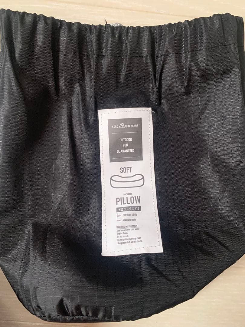 5050WORKSHOP PACKABLE PILLOW ソフト ※2個セット