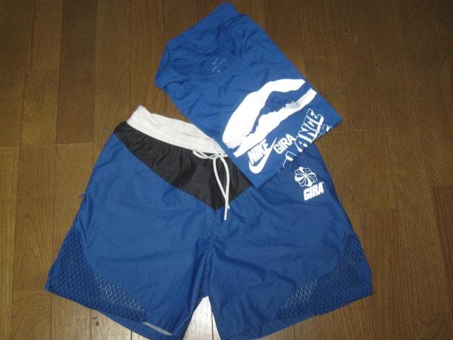 NIKE GYAKUSOU セットアップ（Tシャツ＋ショートパンツ）L BLUE