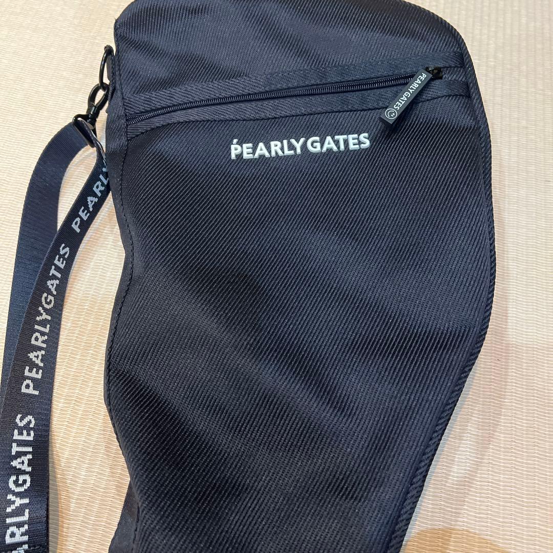 PEARLY GATES ネイビーゴルフバッグ