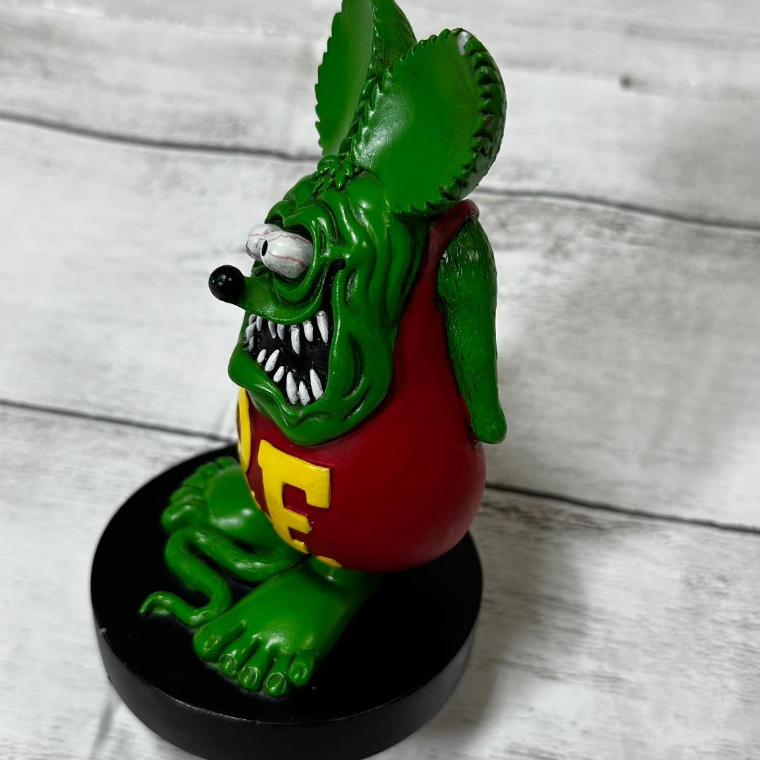 【傷有】ムーンアイズ Rat Fink ラットフィンク ボビングヘッドフィギア