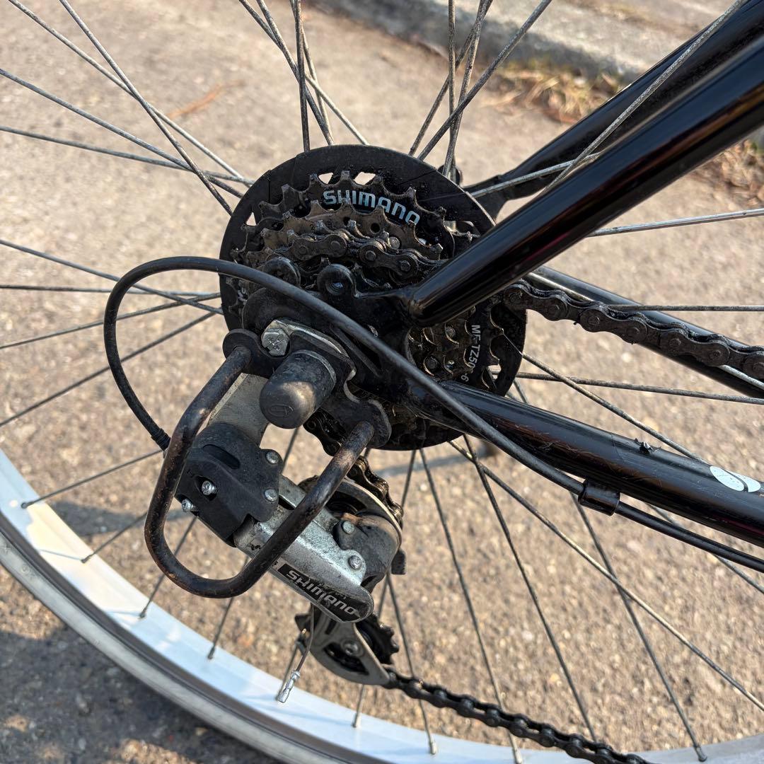 【引取限定】GRAPHIS クロスバイク 自転車 26インチ 北海道