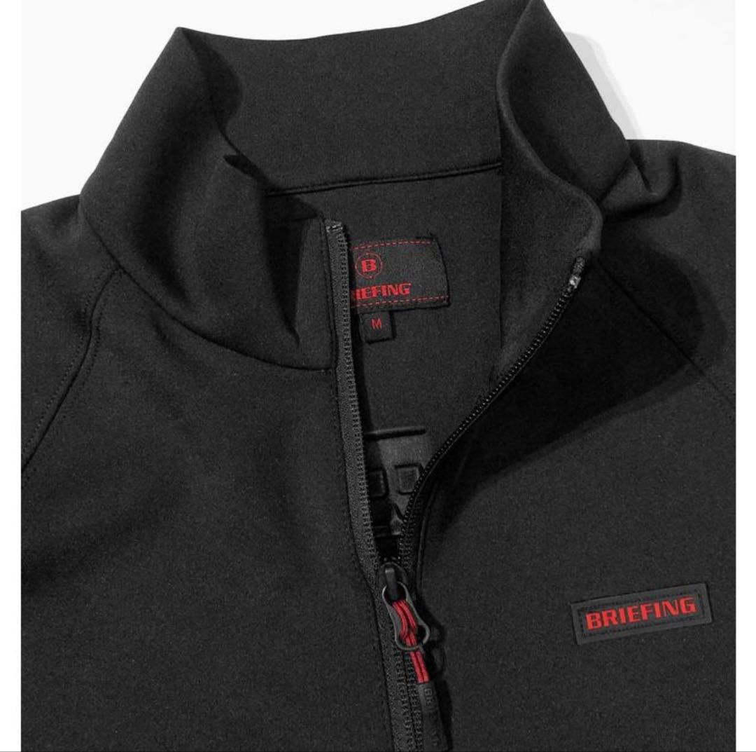 ブリーフィング　3D LOGO HALF ZIP プルオーバー《通年着用可能》