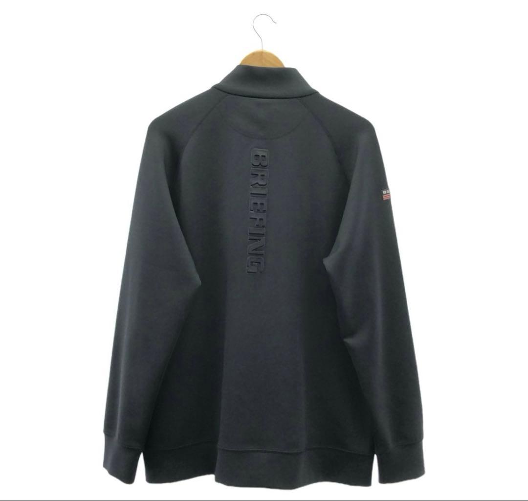 ブリーフィング　3D LOGO HALF ZIP プルオーバー《通年着用可能》
