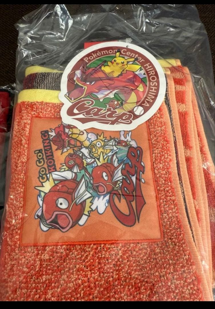 【新品・未使用】カープ×ポケモンセンターヒロシマ　サコッシュ&メッセージタオル