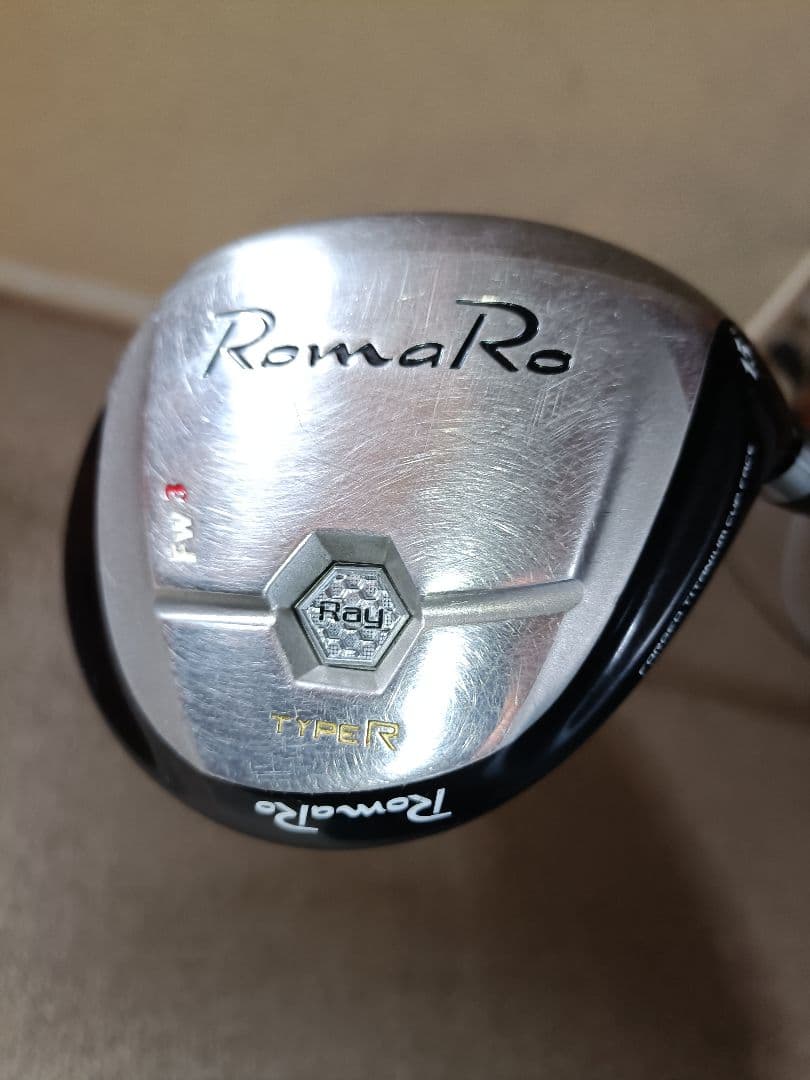 ロマロ　RomaRo FW3　15°ロフトのステンレス製フェアウェイウッド