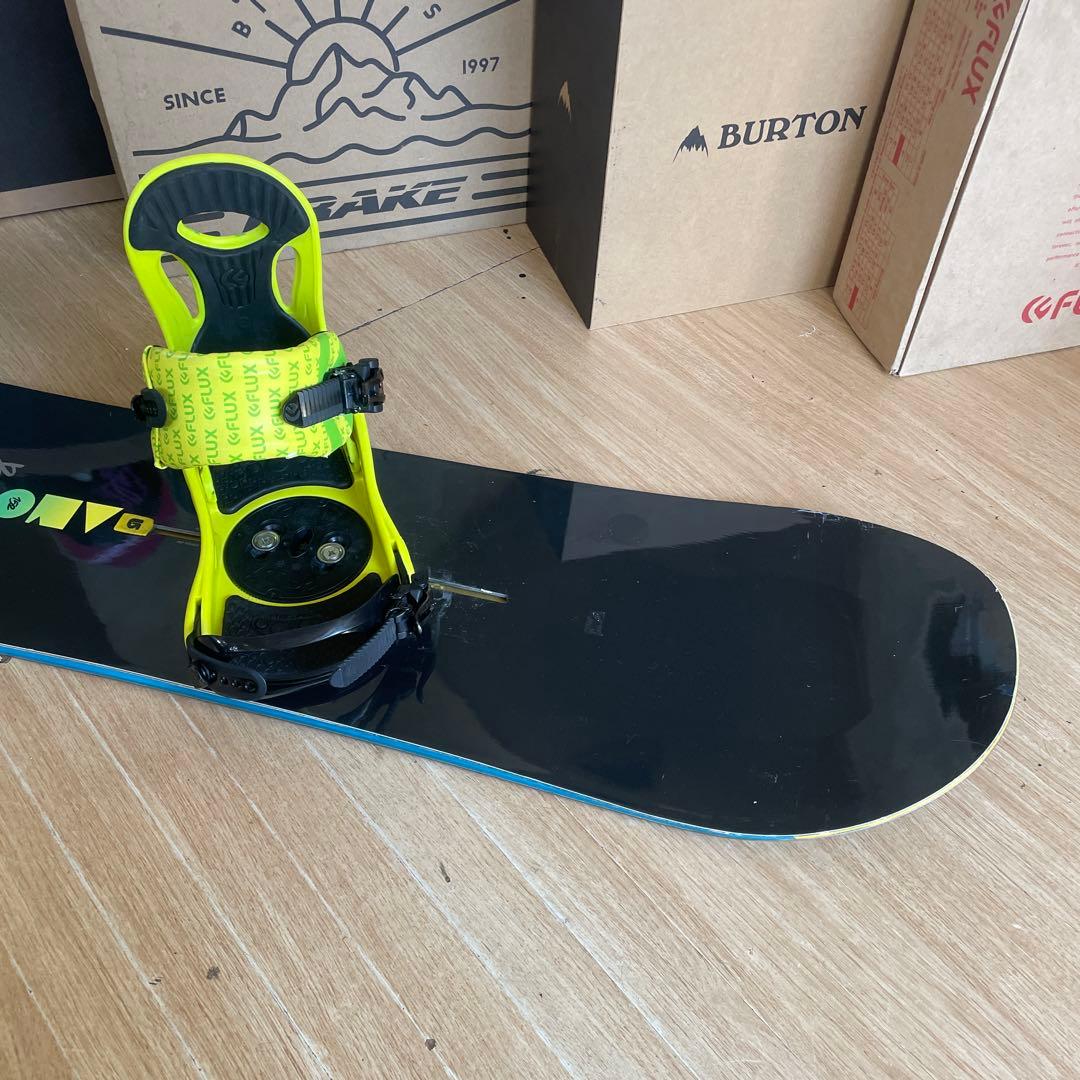BURTON×FLUX　バートン　マクモリス愛用スノーボード　バインディング付