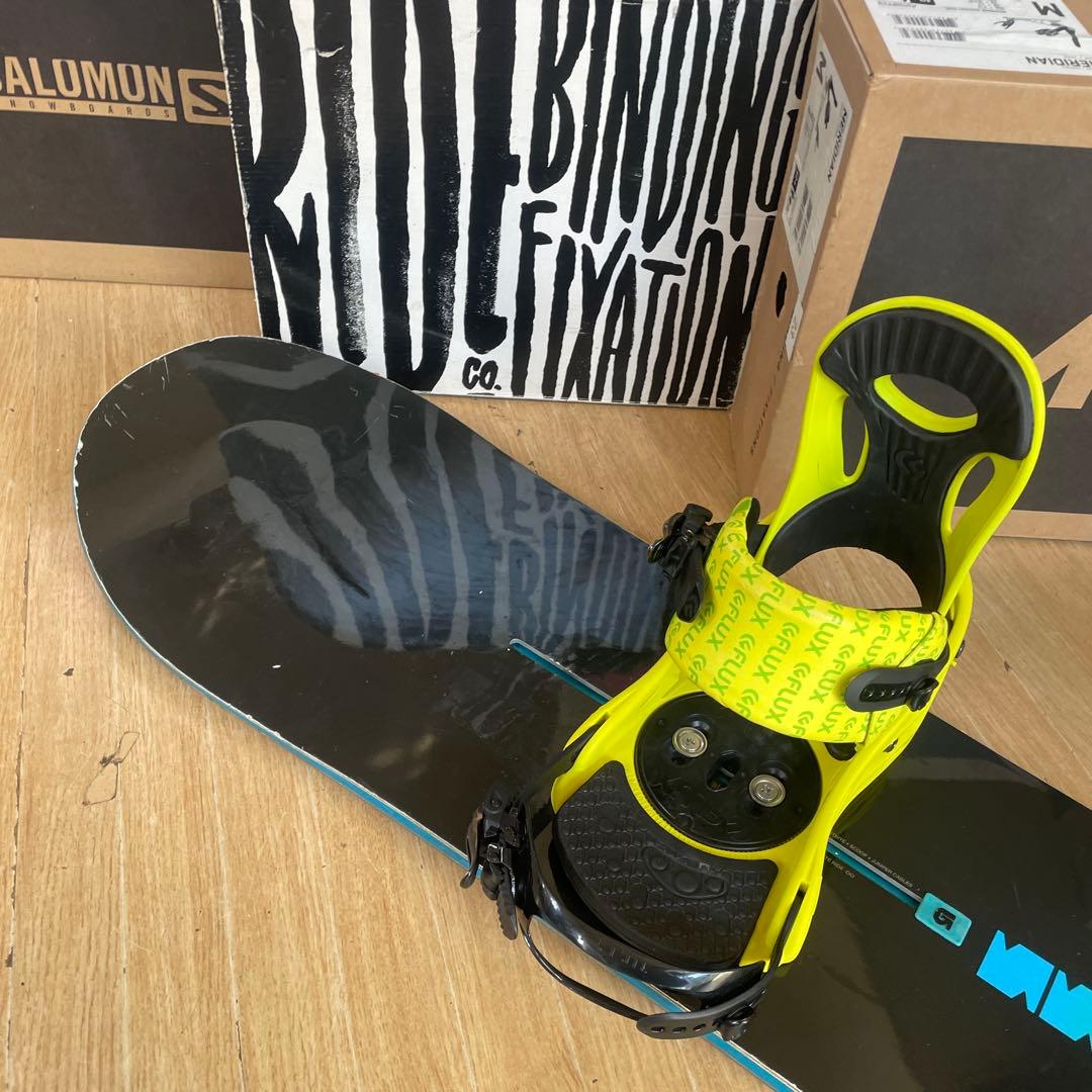 BURTON×FLUX　バートン　マクモリス愛用スノーボード　バインディング付