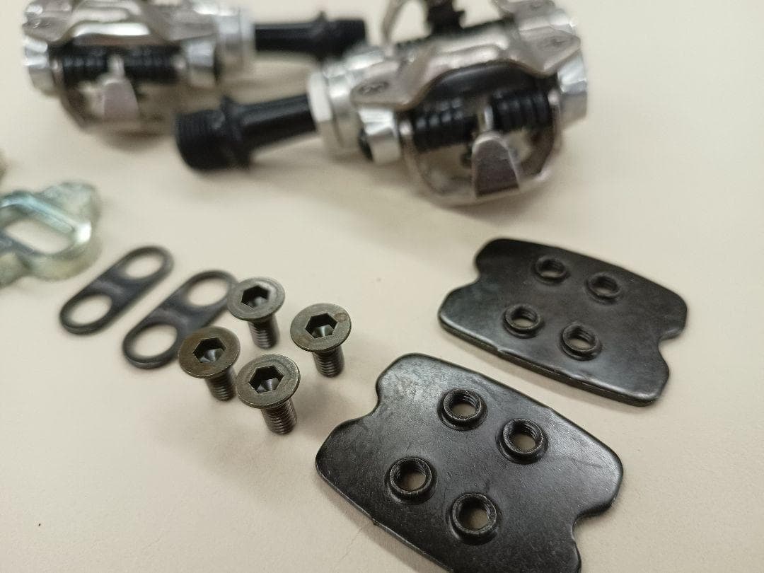 99 【中古】SHIMANO　SPDペダル PD-M540　新品クリート付