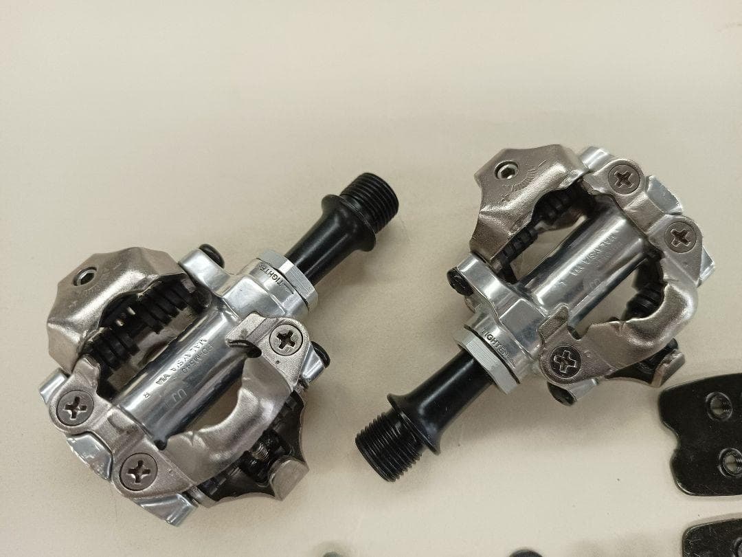 99 【中古】SHIMANO　SPDペダル PD-M540　新品クリート付
