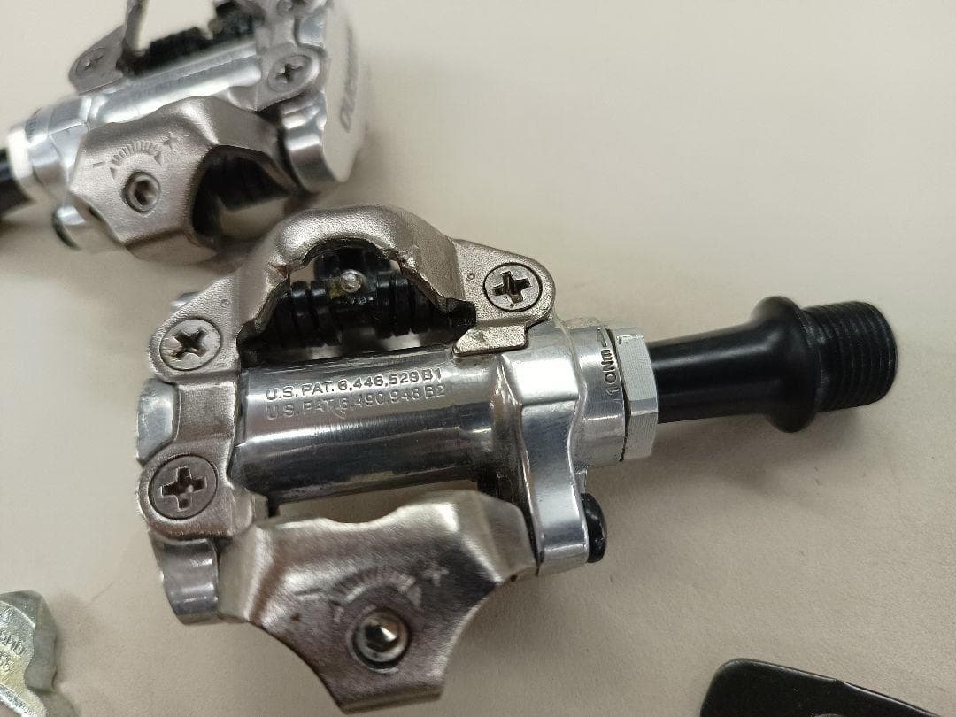 99 【中古】SHIMANO　SPDペダル PD-M540　新品クリート付