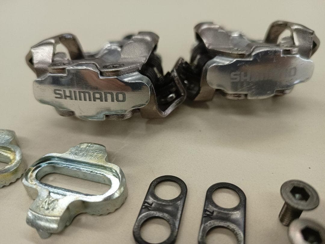 99 【中古】SHIMANO　SPDペダル PD-M540　新品クリート付