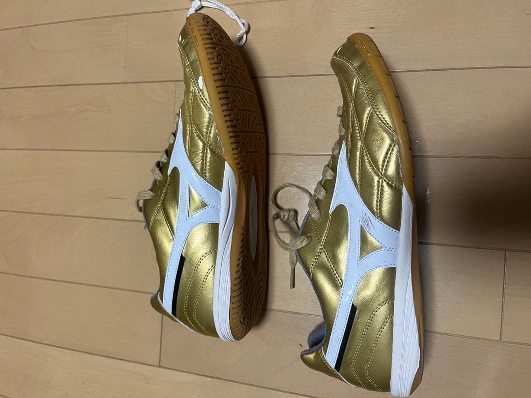 Mizuno モレリア　フットサルシューズ　ゴールド 27.5cm