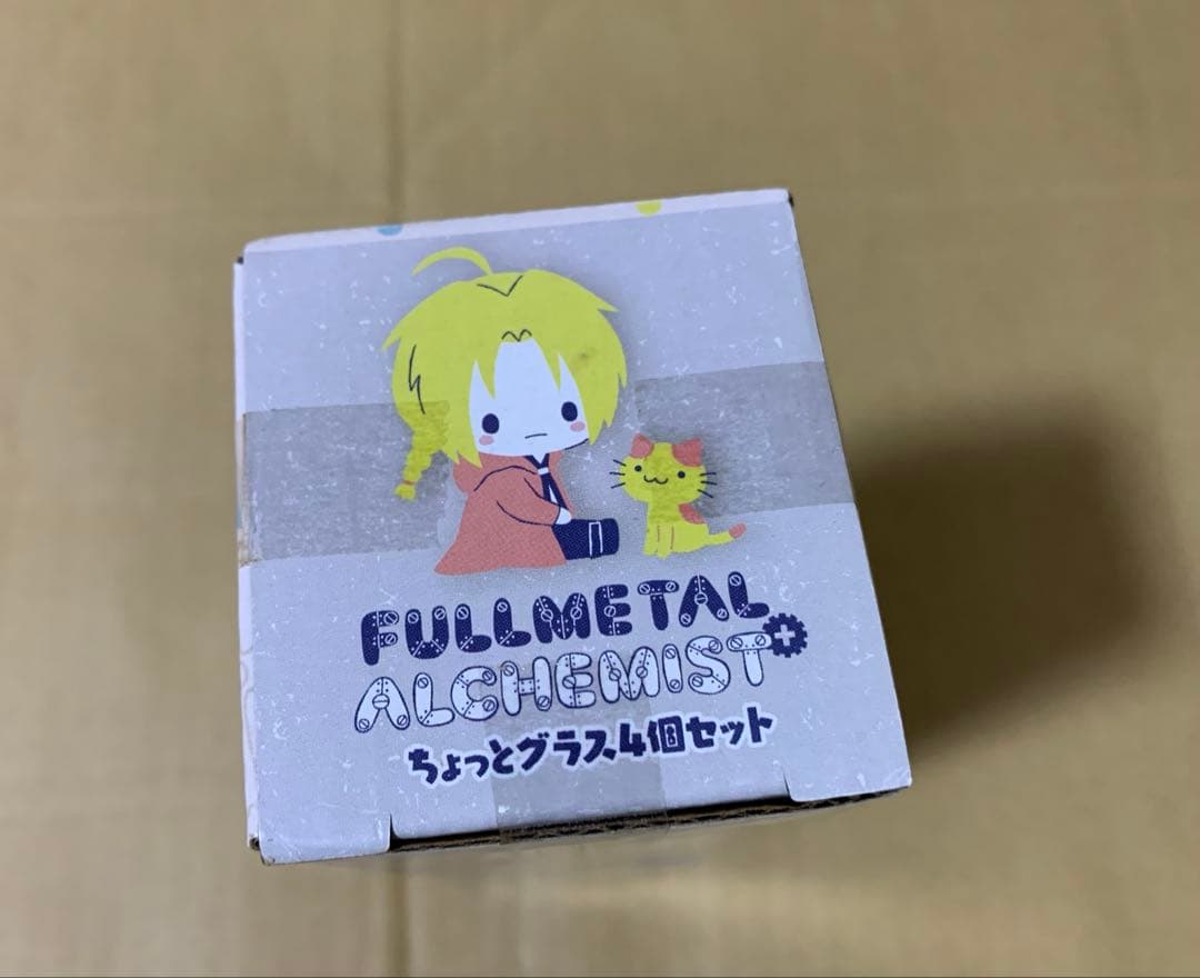 鋼の錬金術師×サンリオ　ちょっとグラス4個セット