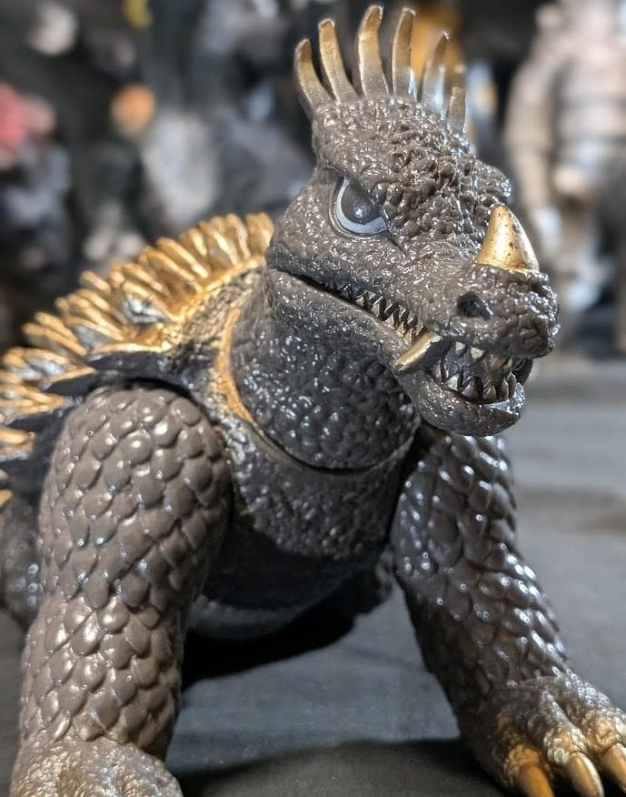昭和ゴジラ＆ヘドラ＆メカゴジラ他チャンピオンまつり（バンダイ）ソフビ６体セット