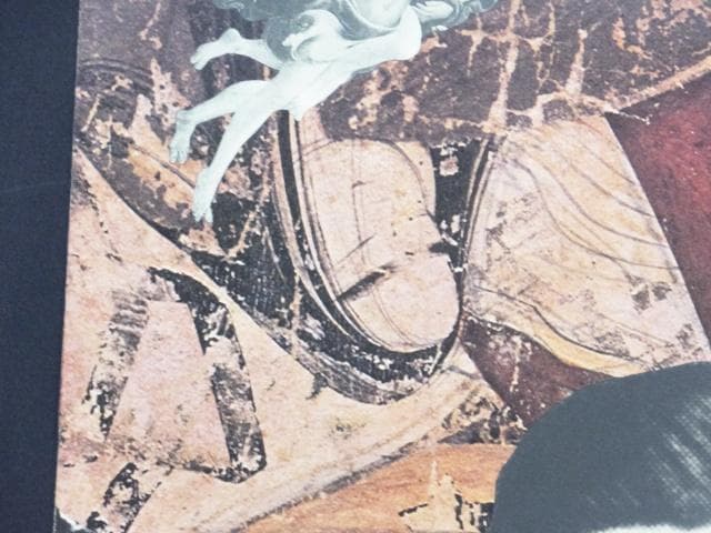 現代美術 大浦信行　直筆サイン『遠近を抱えてヨリ Ⅵ』リトグラフ　0317E