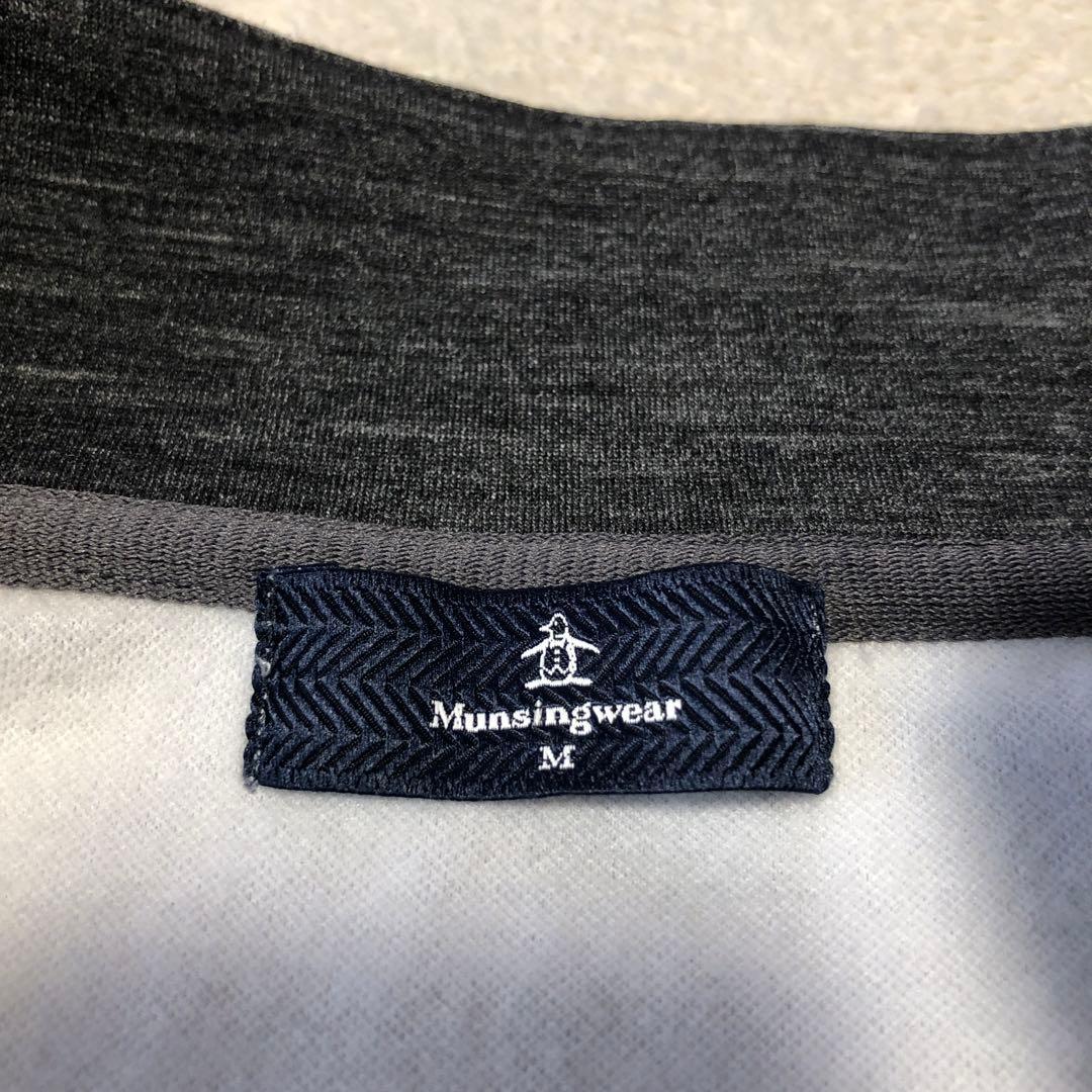 美品　MUNSINGWEAR 中綿ジャケット　ゴルフウェア　刺繍ロゴ　サイズM