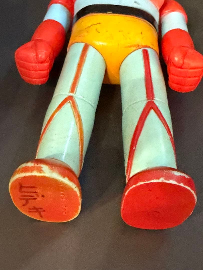 ゲッター1　ゲッターロボ　ポピー　当時物　レトロソフビ　POPPU