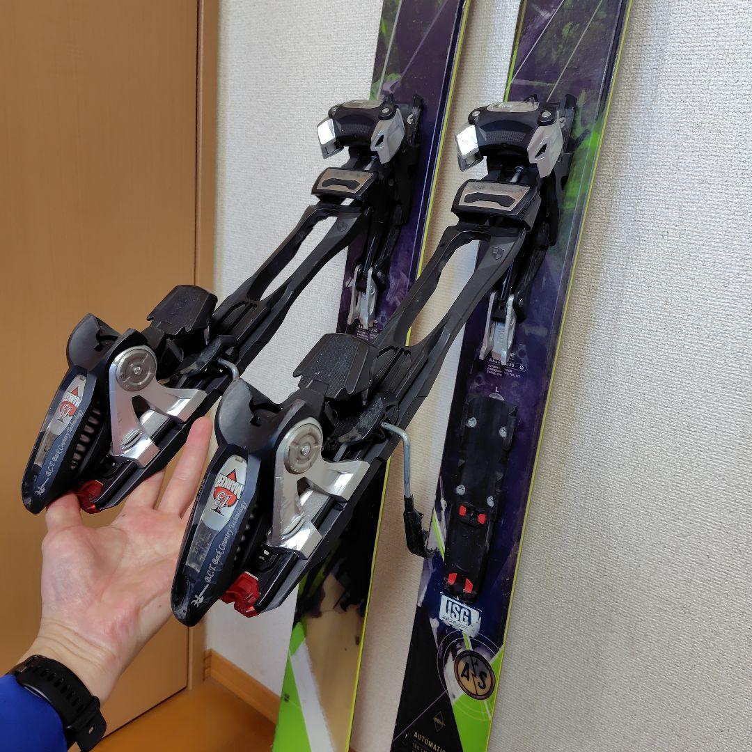 スキー・ビィンディング・シールのセット