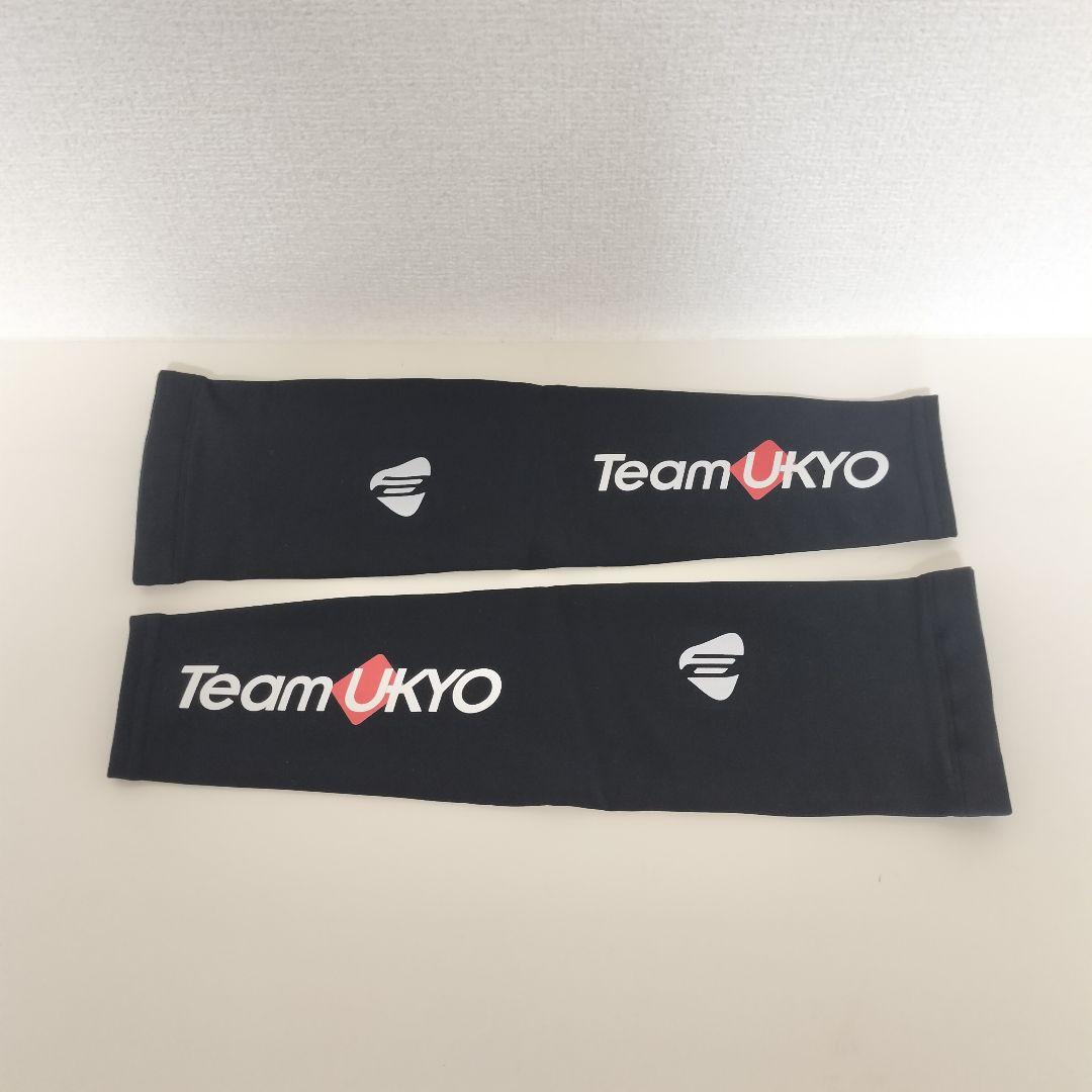 [未着用]TEAM UKYO レッグウォーマー アームウォーマー 裏起毛Sサイズ