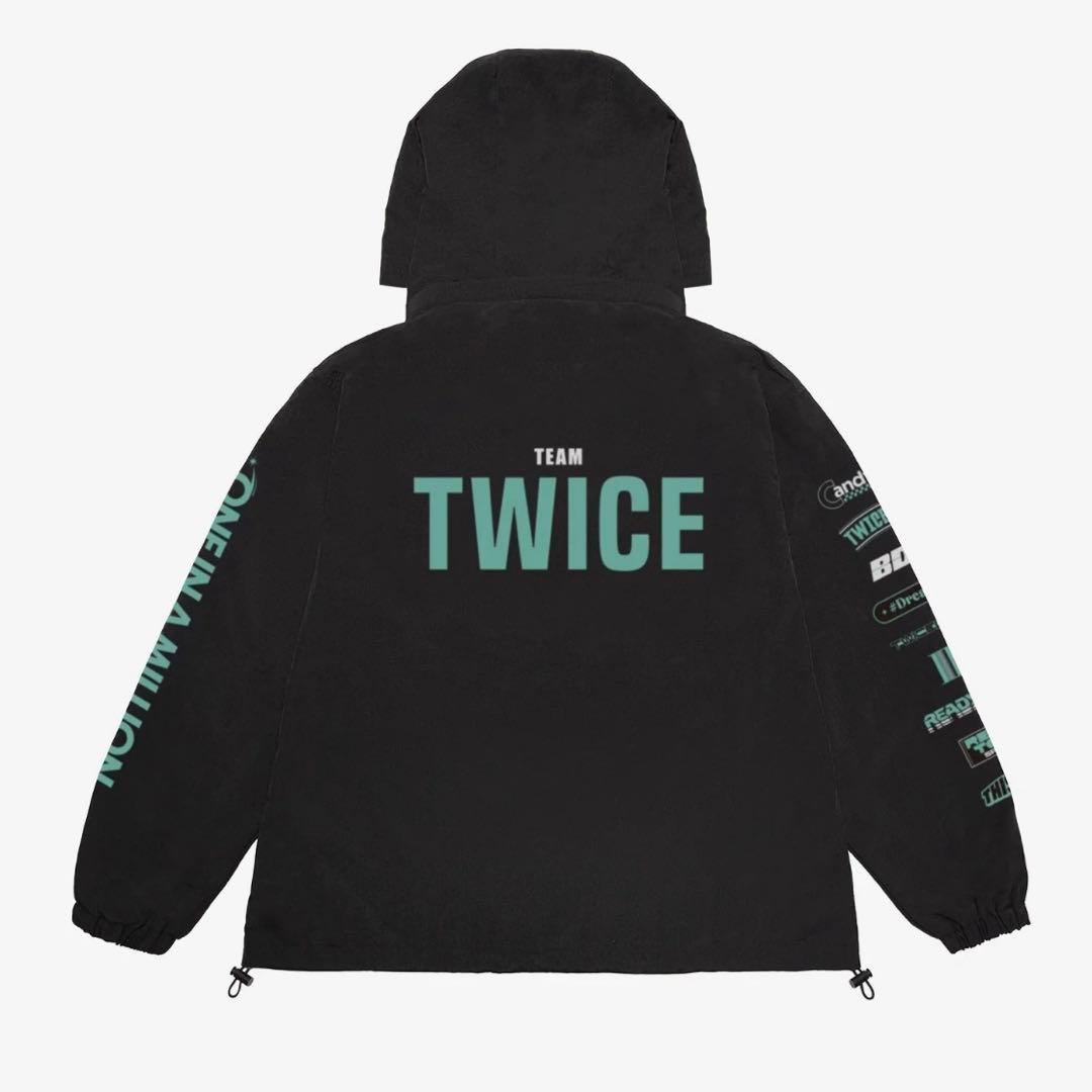 新品未開封 TWICE THIS IS FOR ウィンドブレーカー ミナ M