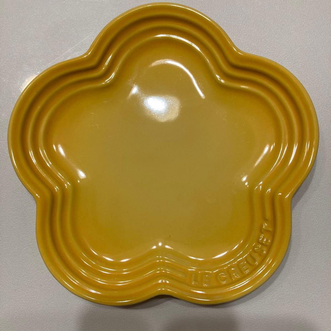 ル・クルーゼ(Le Creuset) フラワー・プレート LC(S) レインボー