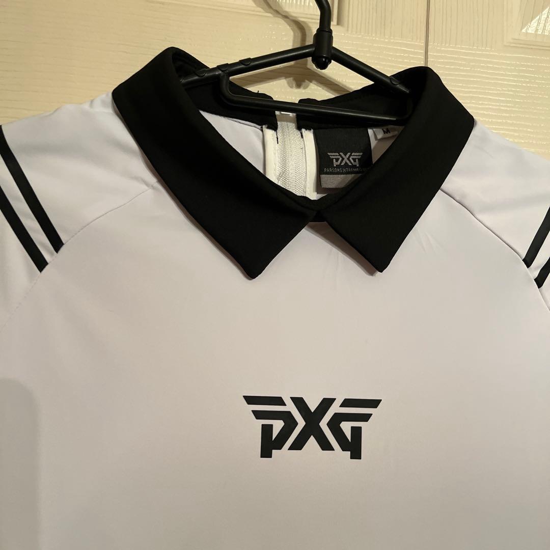 PXG レディース 長袖ポロシャツ ホワイト