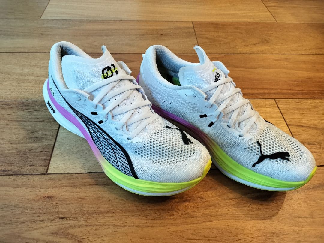 ​【美品/即戦力】PUMA ディヴィエイト ニトロ 3 EG 28.0cm