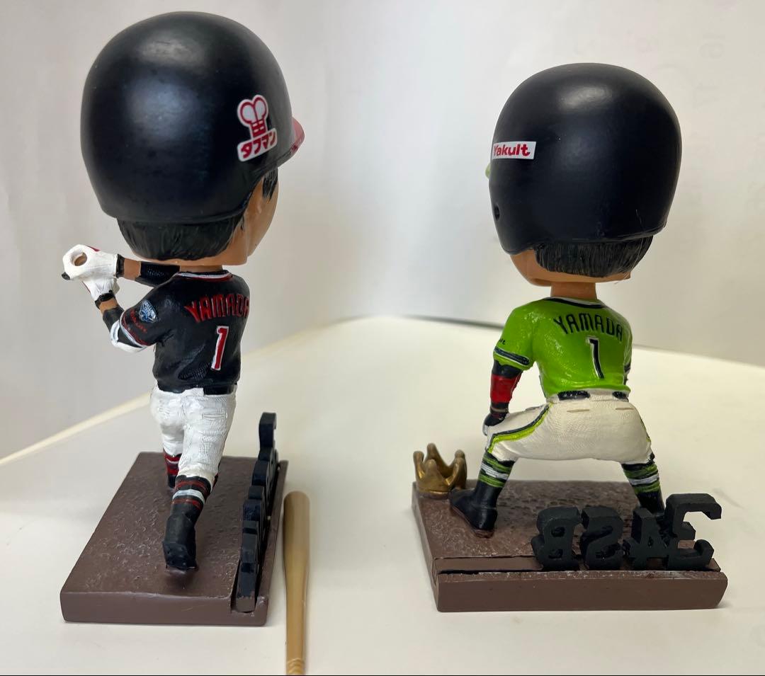 東京ヤクルトスワローズ　山田哲人ボブルヘッド　トリプルスリーセット