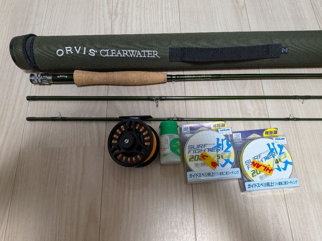 ORVIS CLEARWATER フライロッド　おまけ付き