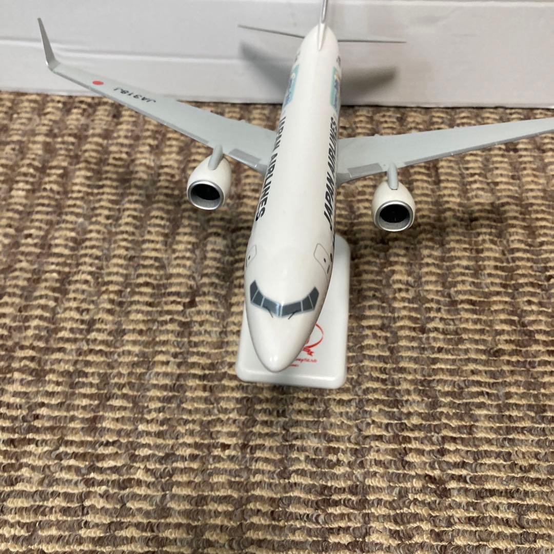 ディズニーダッフィー飛行機模型 Japan Airlines JA318J