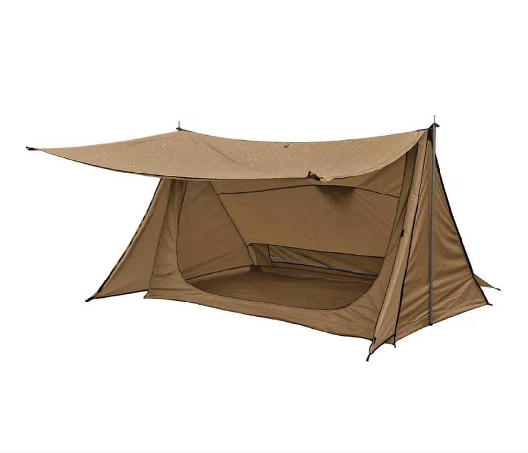 210Tナイロン 防水キャンプテント 収納バッグ付き