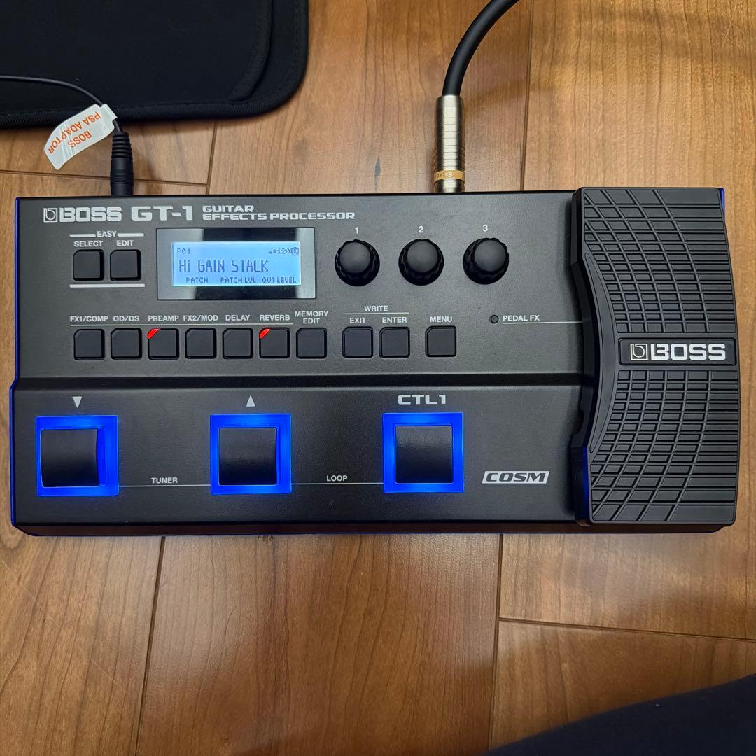 BOSS GT-1 ACアダプタ ソフトケース付き