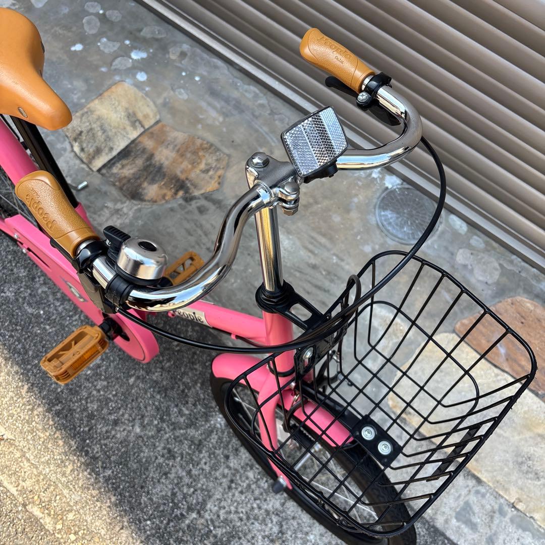 People （ピープル）共伸びサイクル18インチ