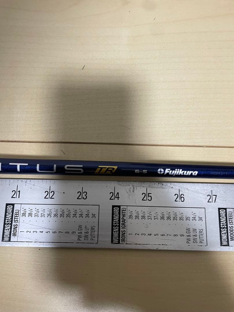 211 フジクラ　ベンタスブルーTR 6S キャロスリーブ付　43インチ