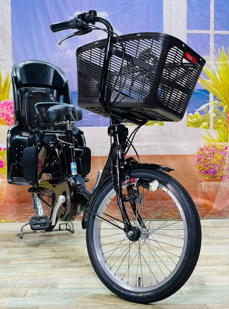 人気モデル！ギュット⭐️12AHパナソニック子供乗せ電動アシスト自転車Y3707