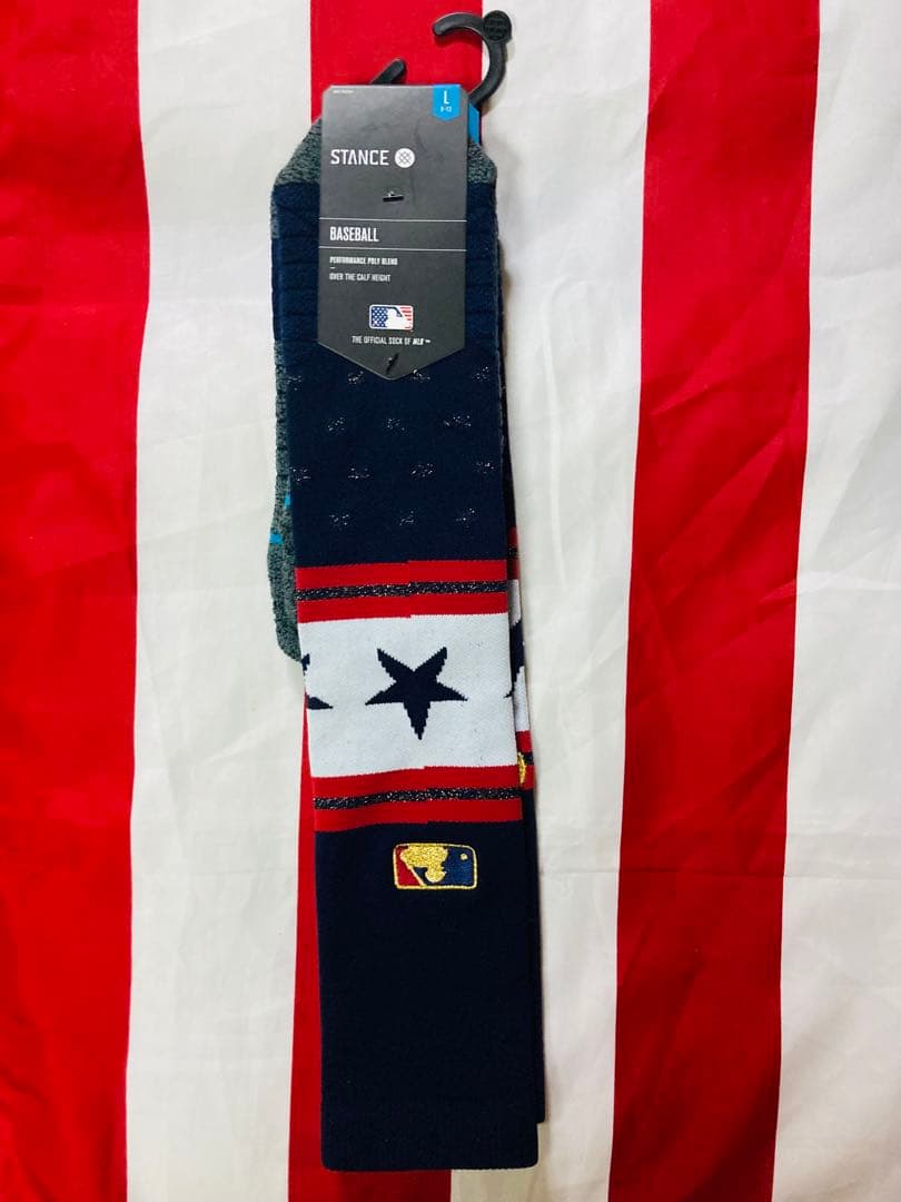 オールスター 日本未発売　野球用StanceソックスMLB 独立記念日