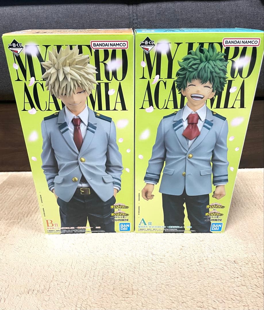 僕のヒーローアカデミア　一番くじ　紡がれる想い　フィギュア　セット売り