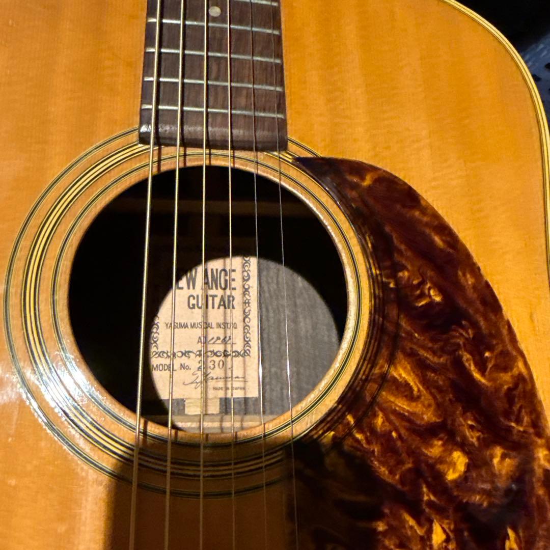 New ance Custom アコースティックギター1969年製