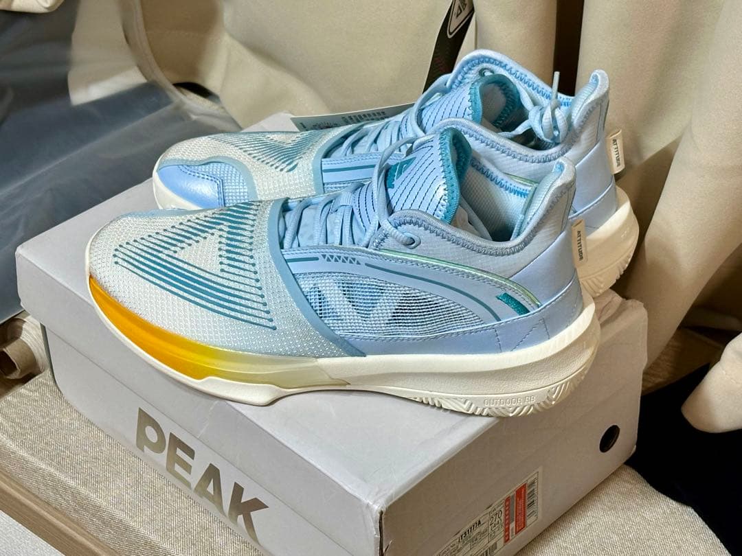 28.5cm PEAK Andrew Wiggins バスケシューズ ウィギンズ