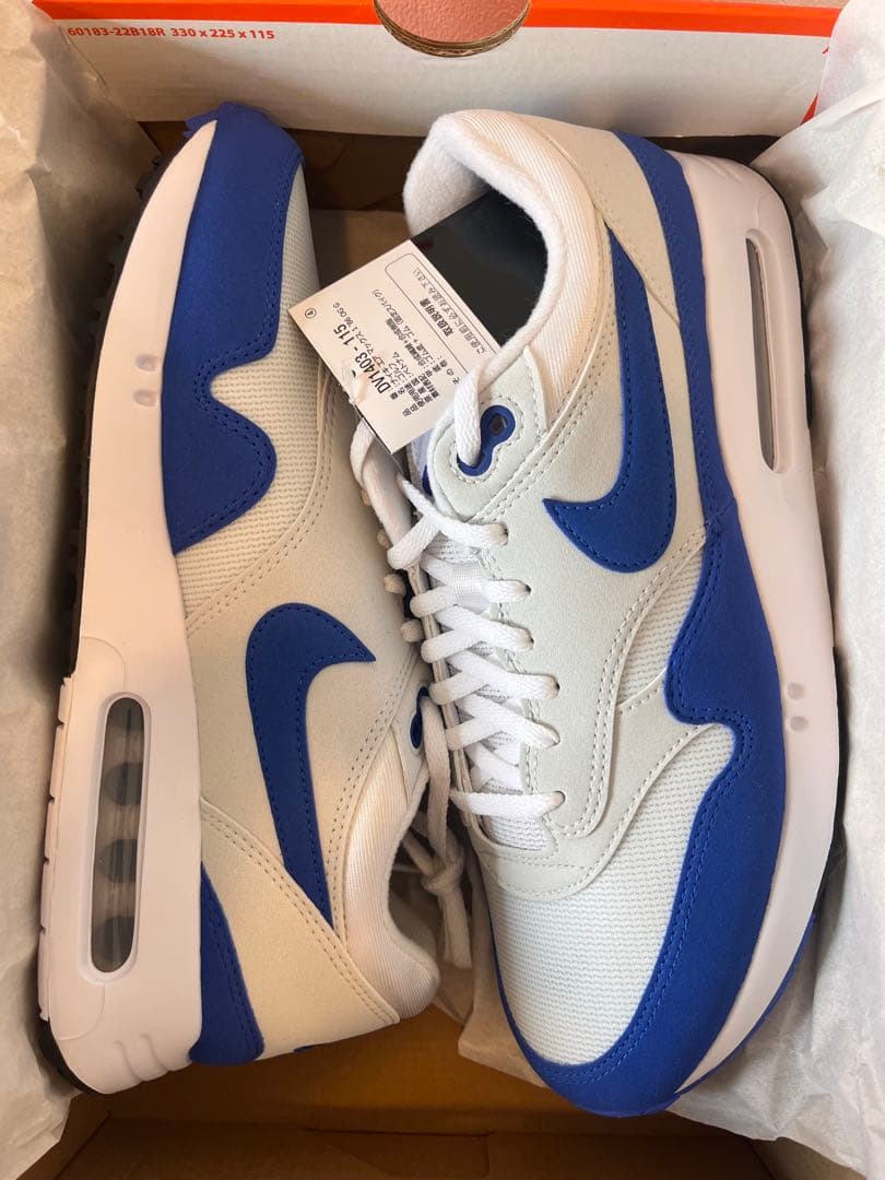 ゴルフ　Nike Air Max 1 '86 OG G ホワイト/ブルー 10