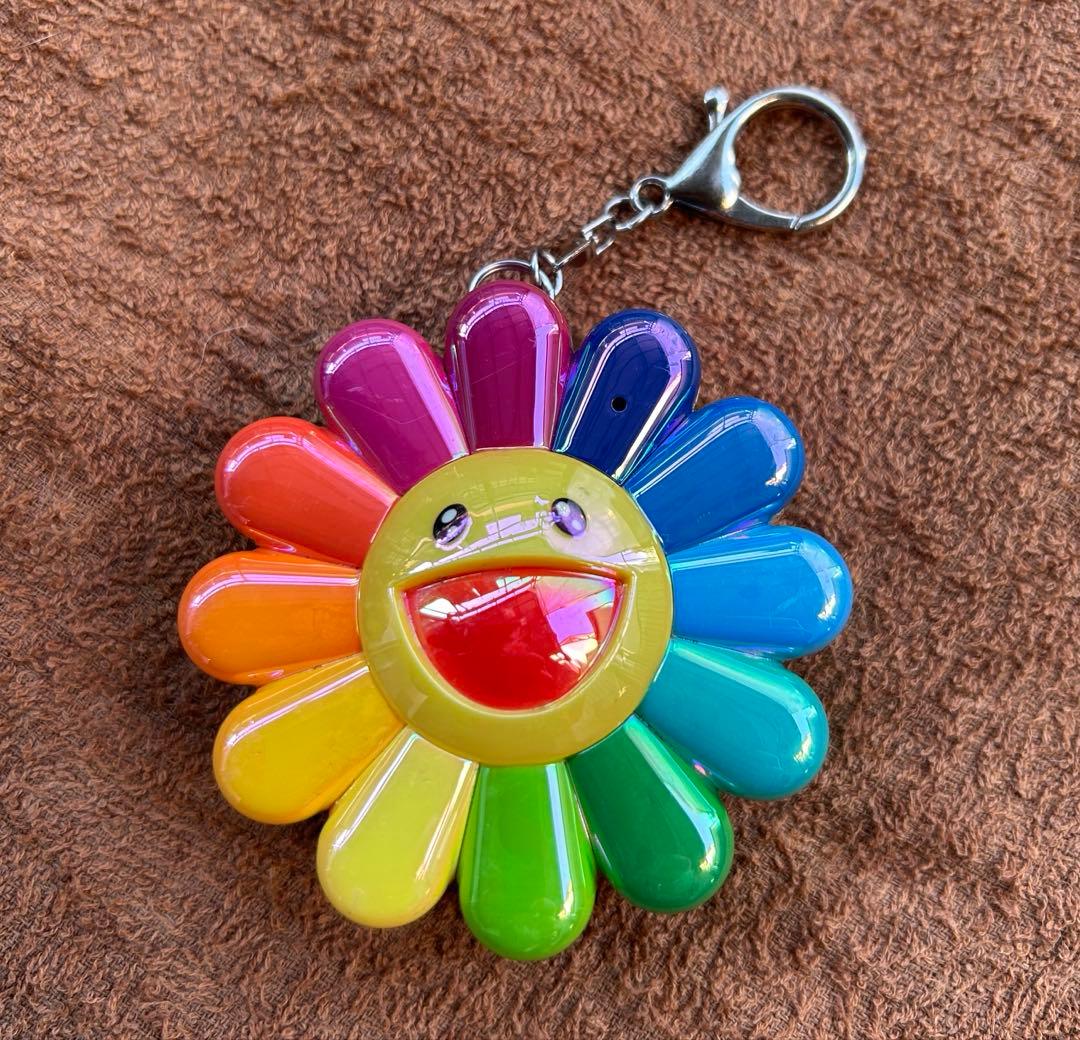 キーホルダー・アクリルキーホルダー FLOWER GO WALK COLOR(Rainbow Clear)